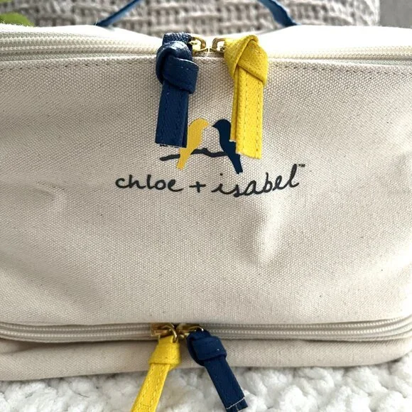 Chloe + Isabel Extra Large Jewelry Cosmetic Case (Natural) - Picture 4 of 12